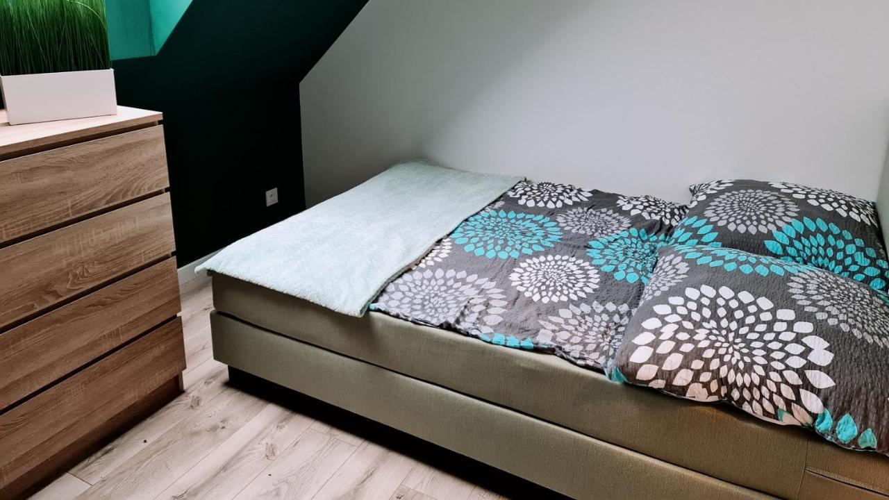 Domki Osada Kalinowa Leba Nowecin Sauna Dış mekan fotoğraf