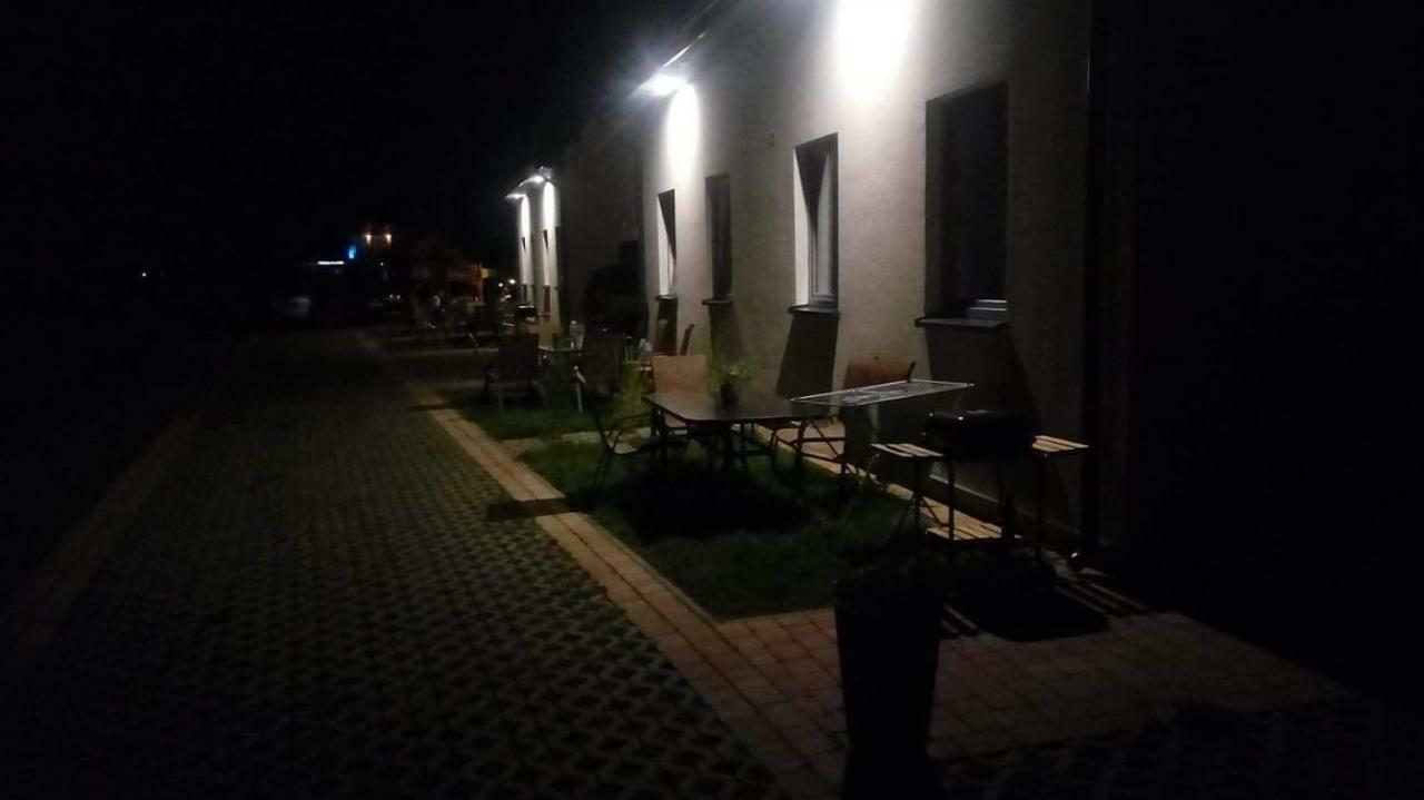 Domki Osada Kalinowa Leba Nowecin Sauna Dış mekan fotoğraf